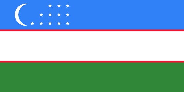 Uzbekistan World Cup 2026 flag